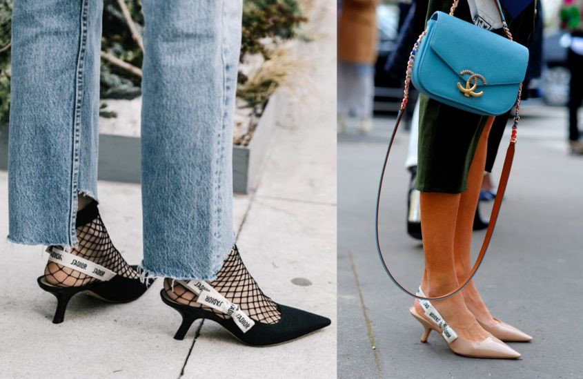 Kitten heel, giày kitten heel, sự trở lại của giày kitten heel