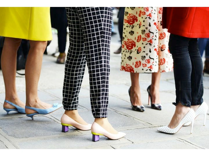 Kitten heel, giày kitten heel, sự trở lại của giày kitten heel